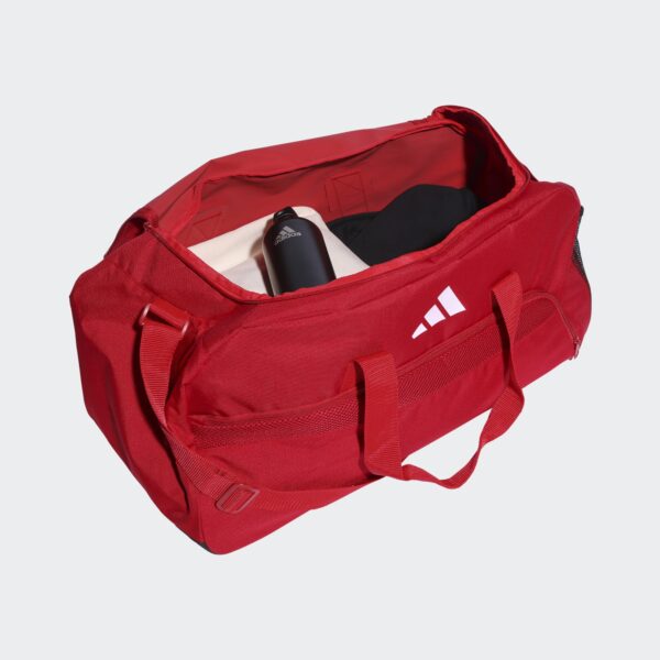 adidas Tiro L Duffle M Sporttasche rot – Bild 3